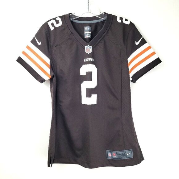 NIKE Johnny Manziel Browns jersey women's S - Picture 2 of 9